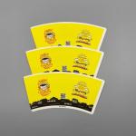 160-320GSM 12oz Cupstock Paper Cup Blank For Frozen Yogurt Cup