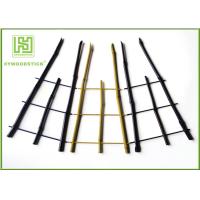 Buy cheap Food Grade Colorful Bamboo Flower Sticks For Decoration 250mm Length product
