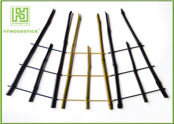 Buy cheap Food Grade Colorful Bamboo Flower Sticks For Decoration 250mm Length from wholesalers