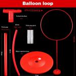Wholesale Wedding Decoration Room Balloon Column Ring Bracket Wedding Road Lead