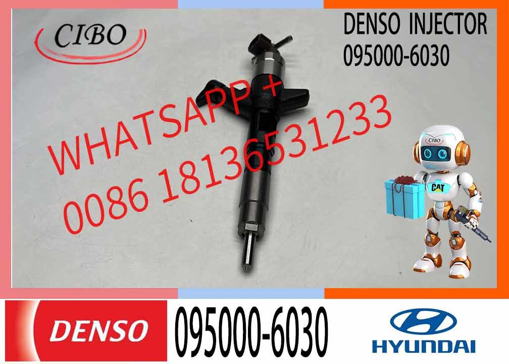 Superior Quality Diesel Common Rail Fuel Injector 095000-6030 Diesel Fuel Injector 33800-87000 For Hyundai Kia