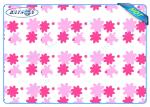 Diposable Golden Star Printed Non woven Tablecloth Roll / Piece For Christmas