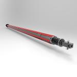 Rotary Drilling Rig Parts 6 Sections Friction Kelly Bar Bored Piling Accessories