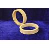 Buy cheap Alumina Material Custom Ceramic Parts Good Insulation In Yellow Color from wholesalers