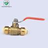 Buy cheap 30 Bar MNPT Lead Free Brass Ball Valve Zero Leakage Medium Pressure from wholesalers