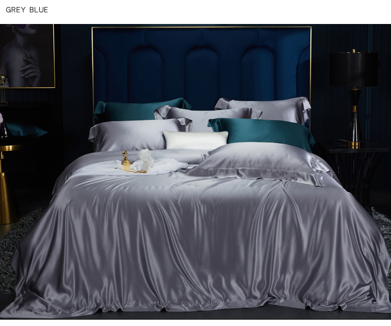 Experience the and Comfort with Our 100% Pure Silk Bedding Sets Duvet Cover Bed Sheet