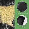Buy cheap Embossed Vacuum Sealer Black Bags PE Dry Frozen Food Packaging Bag from wholesalers