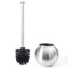 Buy cheap Round Toilet Brush And Holder Morden Free Standing Clean Tool Customized Logo from wholesalers