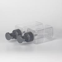 Buy cheap Frosted Cosmetic Foam Bottle Square Shape Hot Stamping ODM Available product