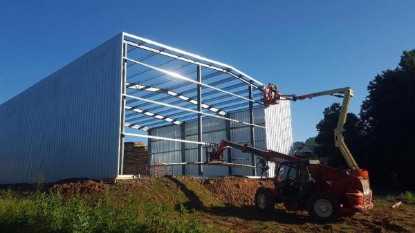 Steel Frame Industrial Workshop 50-Year Life Time Eco-Friendly Long Lifespan