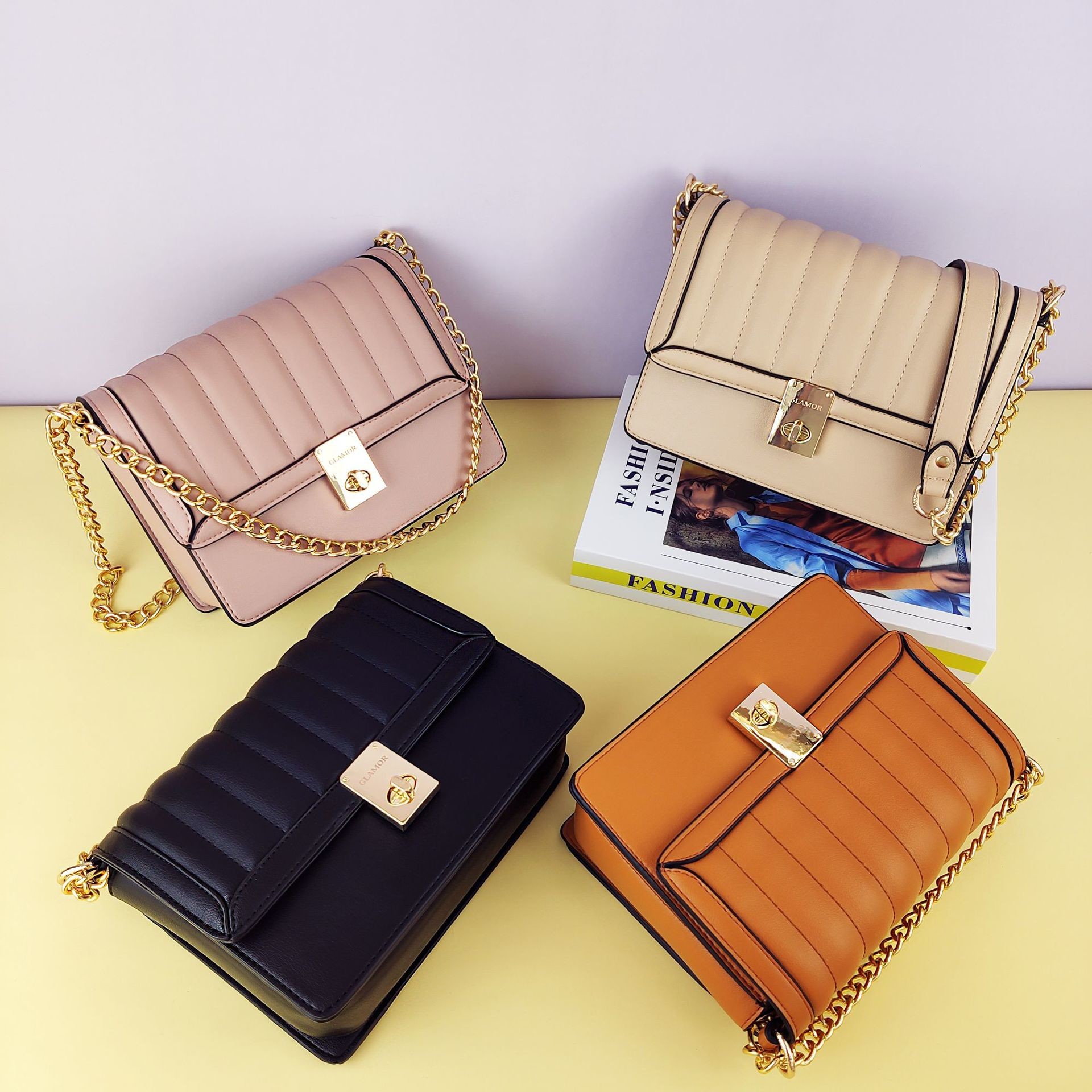2021 new PU Chain Crossbody Sling bag crossbody bag manufacturers wholesale