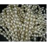 Buy cheap DIY Handmade Whtie Color 8mm x 12mm Oval ABS Plastic Pearls Loose Beads from wholesalers