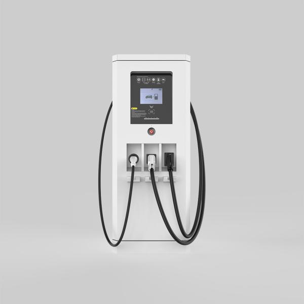 Buy cheap WIFI Outdoor Car Charging Point ISO15118 150KW DC Fast Charger from wholesalers