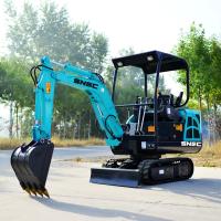Buy cheap 20kw Micro Small Mini Escavator Hydraulic Crawler Digger Excavator 1.7ton product
