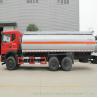 Buy cheap DFAC 6 X 4 Fuel Delivery Truck / Mobile Fuel Bowser 22000L High Capacity from wholesalers