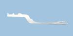 Guide needle warp knitting needle