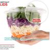 Buy cheap 48 Oz. Disposable Salad Bowls - On-The-Go Salad Bowl - Plastic Salad Containers For Dinner - Large Salad Bowl To-Go Cont from wholesalers