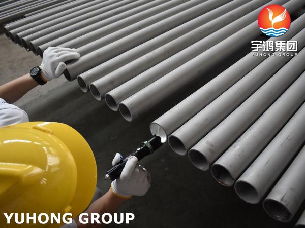 Quality ASTM A312 TP347H Seamless / Welded Stainless Steel Austenitic Pipe for sale