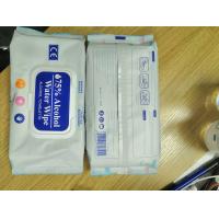 Buy cheap Antiseptic Alcohol 75% Disinfectant Wet Wipes product