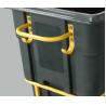 Buy cheap 650Litre Black Rotational Molded Heavy Duty Tilt Trucks from wholesalers