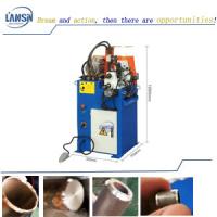 Buy cheap Semi Automatic Pipe Chamfering Machine 1.5kw Tube Deburring Machine product