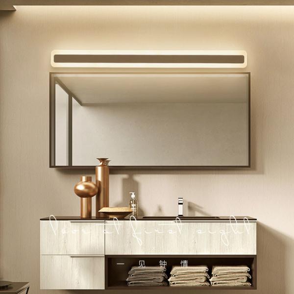 New LED Wall Mirror Light 40-120cm 16-48W AC110-240V Waterproof Modern Cosmetic