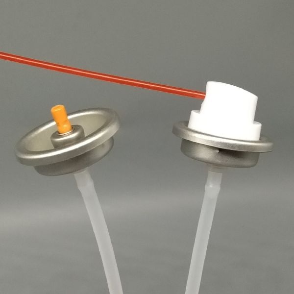 Precision-Engineered WD-40 Lubricant Valve for Industrial Maintenance and Machinery with Consistent Straw-Attached Spray Control