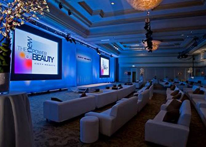 Full Color Indoor LED Video Wall 128x64 Dots HDMI DVI SDI VGA Signal Input