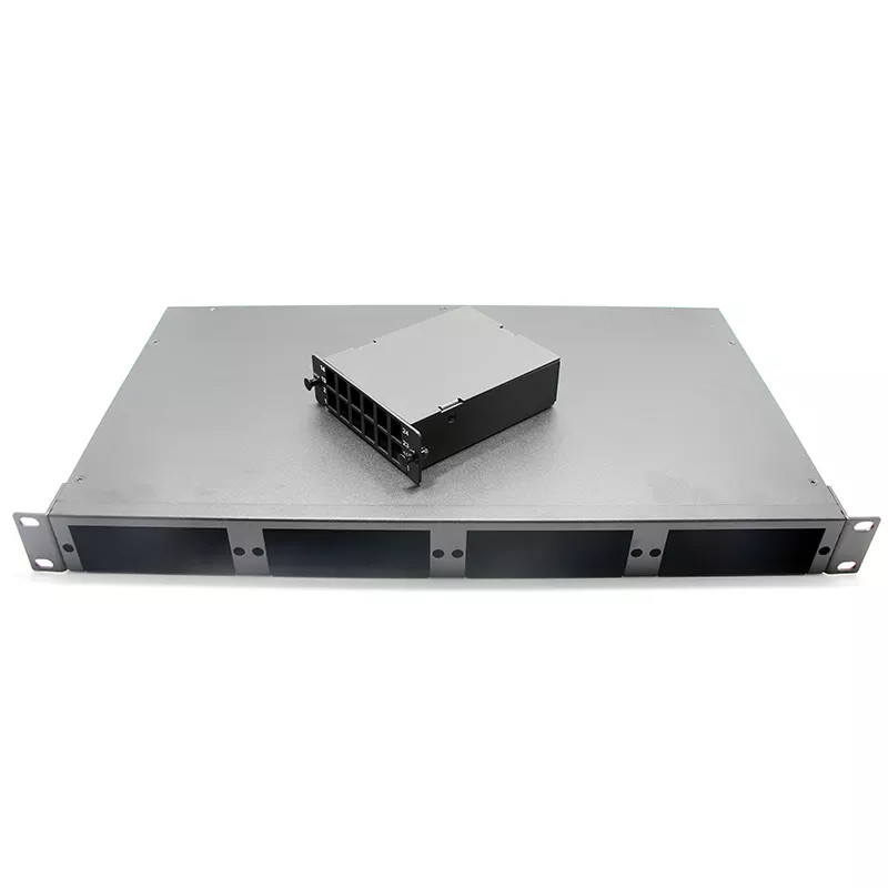 FHD Rack Mount Fiber Enclosure High Density 1U 96 Ports