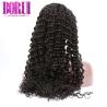 Buy cheap Deep Curly 360 Lace Frontal Wig Peruvian Human Hair 10A Grade No Shedding from wholesalers