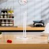 Buy cheap Countertop Metal And Bamboo Paper Towel Holder Kitchen Paper Roll Rack from wholesalers