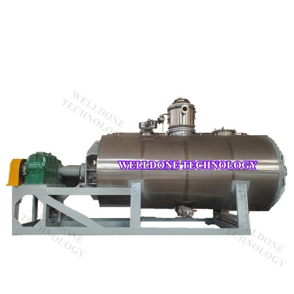 Buy cheap 150KGS/Batch Round Disc Rotary Vacuum Dryer For Slurry Paste from wholesalers