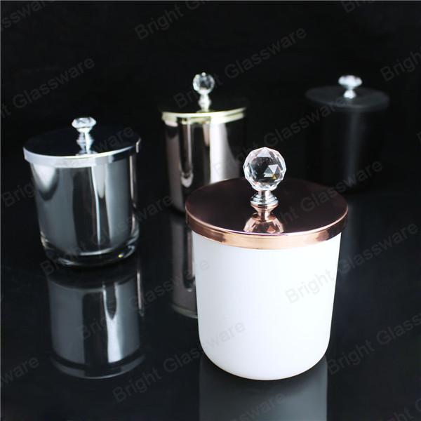 Buy cheap Newest Design candle metal lid with knob from wholesalers