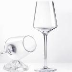 Retro Clear Crystal Red White Wine Glasses With Stem For Drinking Gifts