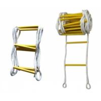 Buy cheap polyester Insulation Ladder , High strength hanging Escape rope ladder for product