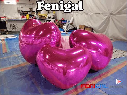 Buy cheap Inflatable Mirror Ball Spheres 15-158 Inch Mirror Ball Balloons For Parties And Shopping Mall Sales from wholesalers