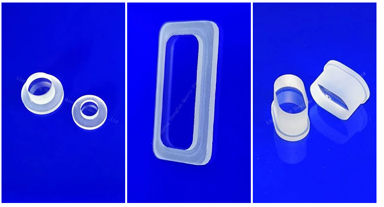 OEM ODM Clear Glass Plates Anti Acid High Light Transmittance Reliable Quartz Sight Glass