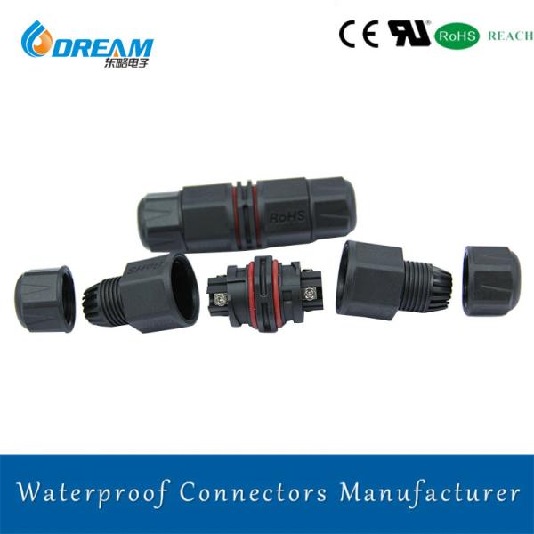 Custom Logo Ip68 3pin Waterproof Connector 5pin Electrical Cable Connector