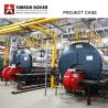 Buy cheap Package Type Industrial Fire Tube Riello Burner Gas Steam Boiler 2000kg from wholesalers