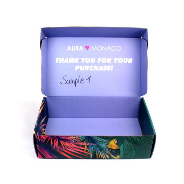 Buy cheap Corrugated Packaging Boxes Double Side Printed For Cloth And Garment from wholesalers