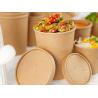 Buy cheap Oil Resistant kraft soup bowl , Disposable Non Toxic soup cup with Lids 16 Oz from wholesalers