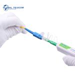 Ftth Fiber Optic Assembly , 1.25mm SC One Click Fiber Cleaning Pen