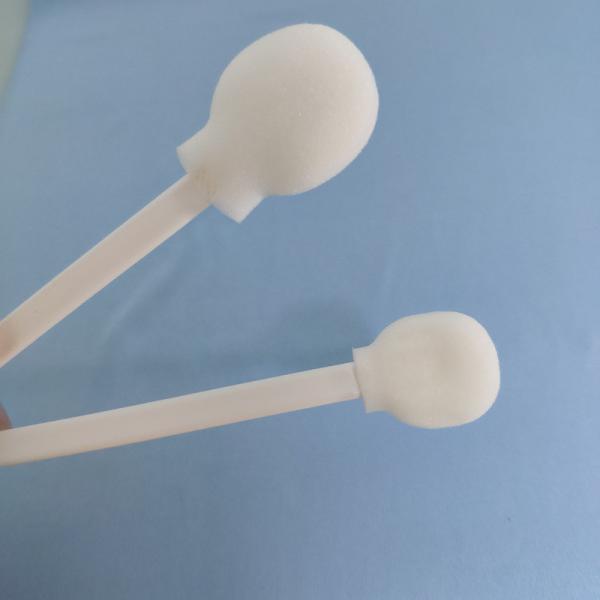 Buy cheap Cleanroom Sponge Tipped Swab Lint Free ESD Round For Industrial Use from wholesalers