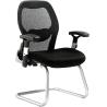 Buy cheap Modern Office Room Chairs , Secretary Ergonomic Mesh Back Chair Custom Color from wholesalers