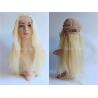 Buy cheap 7A Grade Platinum Blonde Lace Front Human Hair Wigs For White Women from wholesalers