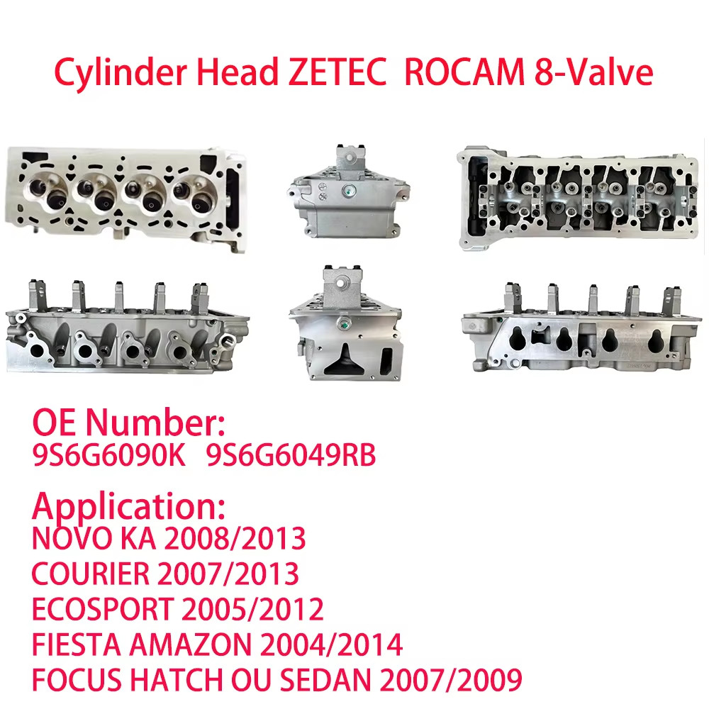 Cylinder Heads Ford Ranger 3.2 P5ATFord Ranger 2.2 P4AT Ford Everest 2011 Cylinder Head Aluminum Ford 2.3l Cylinder Head