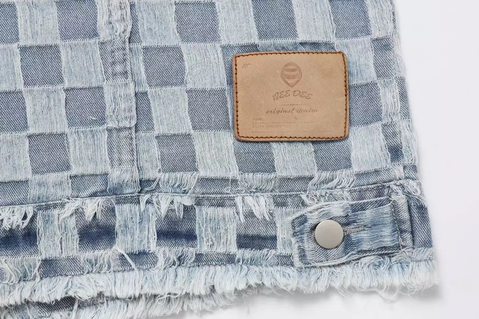 Fall Plaid Denim Sleeveless Men&prime; S Cardigan Vest