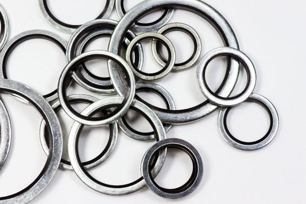 Buy cheap Pressure Resistant Bonded Seals Seal M4 - M60 Oil Resistant 2mm Thickness from wholesalers