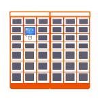 Fingerprint Food Storage Refridgerator Locker Intelligent Remote Control