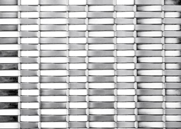 Buy cheap AISI316 Sunshade Woven Wire Mesh Panels Facade from wholesalers